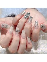 クイーンズビューティーサロン 歌舞伎町店(Queen's beauty salon)/チップ長さ出しアートやり放題