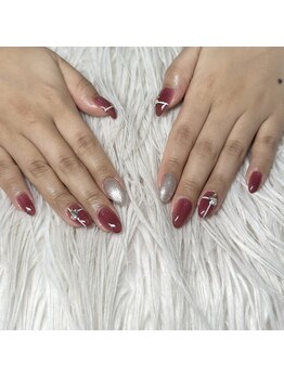 インプレス 鶴見店(Impress)/チェックネイル