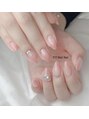 ティティネイルバー(T.T Nail Bar)&nbsp;パーツ付けカラー+カラーグラデーション