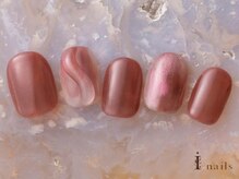 アイネイルズ 吉祥寺店(I nails)/完熟ぷっくり桃ネイル