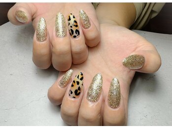 #レオパードネイル