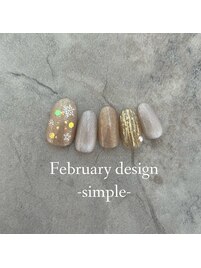 25年2月シンプルハンド定額