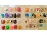 フットジェルネイル8月500円引き☆親指選べるワンカラー7700円→7150円～