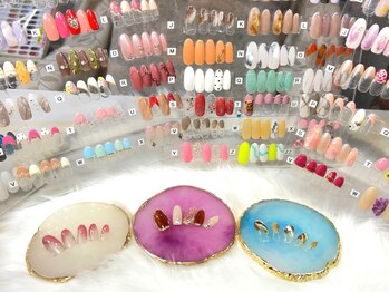 アップネイルの写真/≪50種以上から選べるアート★安い定額¥3900/4900≫"リーズナブル×高技術"でネイルが初めての方もオススメ