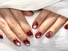 プティネイル(petit nail)の雰囲気（人気のマグネットネイル♪派手すぎない繊細な輝きで大人っぽく◎）