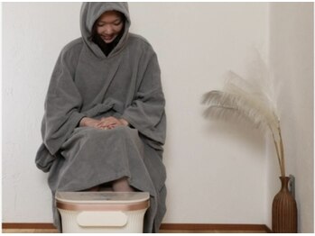 サフラン(Saffran)の写真/【代謝を高める温活体験】よもぎ蒸し×ヘッドスパ×セナレッチで深部から温め、冷え・むくみを根本ケア♪