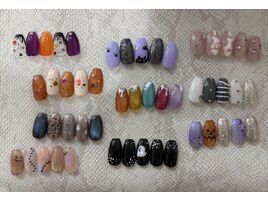 ハロウィンネイル