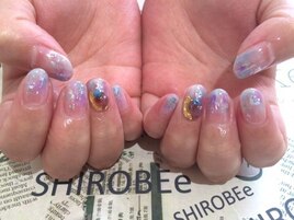 ブルー系ネイル♪