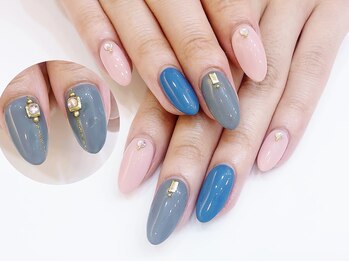 ネイルコレクション ベビーピンク(Baby Pink)/ジェル定額￥7990/くすみカラー