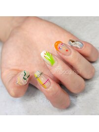 _____個性派ネイル