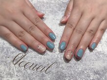 アクイユ 銀座店(ACCUEIL)/ブルー×ニュアンスデザイン