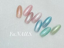 ユーネイルズ 恵比寿(Yu.NAILS.)/新色◎春カラーマグネットネイル