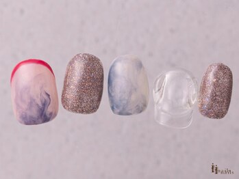 アイネイルズ 横浜WEST店(I-nails)/個性派フラッシュ10480円