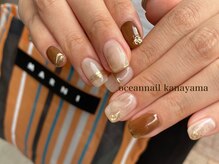 オーシャンネイル 金山店(Ocean Nail)/#ニュアンスネイル#秋ネイル
