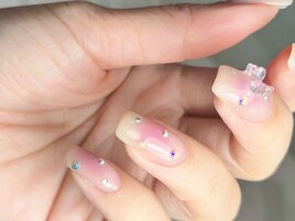 【エアブラシ】チークネイル