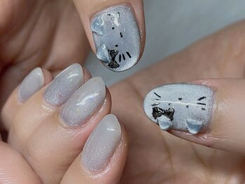 ネイルズバー 新宿店(Nails Bar)/キュートアニマルネイル