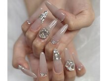 キアラネイルサロン/ワンカラー チップ長さだし