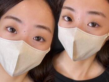 ミミラッシュ 鈴鹿 ヴィヴァーチェ店(MIMIRUSh VIVACE)の写真/お客様のお悩みに寄り添いながら、仕上がりのご希望に合わせてまつエク、まつ毛パーマ美眉デザインを提案♪