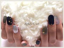 リコ ネイル(RIKO NAIL)/シンプルクリスマスネイル