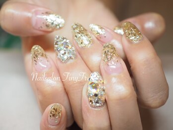 タイニーツリー(Tiny Tree)/ゴールドネイル☆