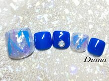 ディアナ ひたちなか高場店(DIANA)/定額ネイル　6600円　D‐008