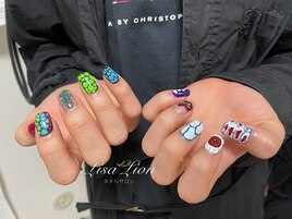 持ち込みデザイン☆メンズネイル