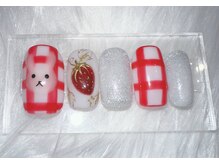 アトリエ ペーニクルス(Atelier Peniculus.)/うさちゃんネイルサンプル