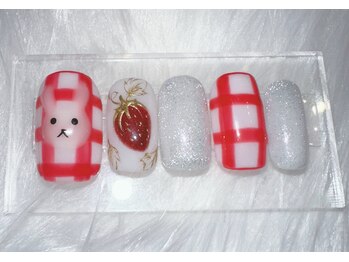 アトリエ ペーニクルス(Atelier Peniculus.)/うさちゃんネイルサンプル