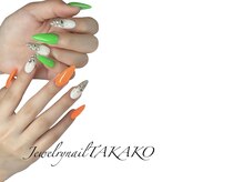 ジュエリーネイル タカコ(Jewelry nail TAKAKO)/ビビットカラーネイル