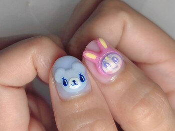 ネイルバイピヌ(nail by pinu)/持ち込みデザイン