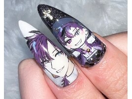 推し活ネイル ミニキャラもok