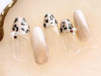 ネイルサロンフォーユー(for u)/レオパードネイル¥6980