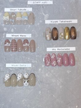 ネイルアンドビューティーサロン シュエット(CHOUETTE)/【2026.3】スタッフネイル¥8,200