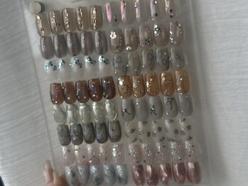 アシンメトリーネイル