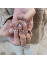プチナノ(petitnano)/ニュアンスorフレンチネイル　