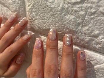 シェリーラメール 池袋店(cherie la mer)/ハートホロネイル