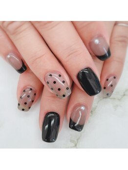 ネイルサロン エーナイン ザ ビッグ豊平店/持ち込みデザイン