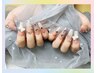 【スカルプorジェル 長さだし】150分 持込やり放題(アート 10本)