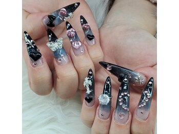 プリンセスネイル(Princess NAIL)の写真/毎月新作の今旬デザインをご提案★持ち込みもOK！特別なイベント前にも◎周りと差がつくおしゃれな指先に♪