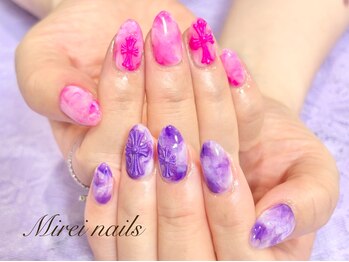 ミレイネイル(Mirei nails)/持ち込みデザイン