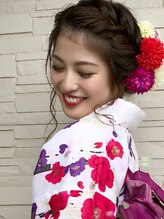 ヘアーズ エム美容室/浴衣着付け