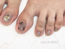 サロン ド メルシー(Salon de MERCI)/foot☆秋カラー