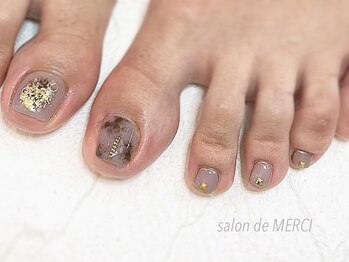サロン ド メルシー(Salon de MERCI)/foot☆秋カラー