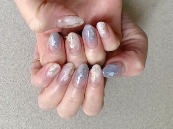 ア―ジュポシェフリル 天神西通り店(age poche Frill)/ニュアンスネイル