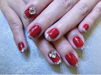 ネイルサロン ジェイ(Nail Salon J)/ガラスフレンチ