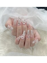 モカ 心斎橋(moca by Lee)/フレンチガーリーネイル