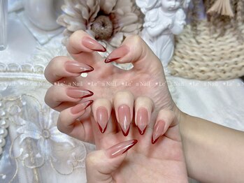 レアネイル 渋谷店(Le’a nail)/フレンチネイル☆秋ネイル