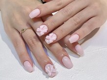 ネオリーブシェリエ 浅草店(Neolive cherie)/ピンクリボンネイル！