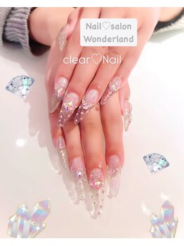 ワンダーランド(Wonderland)/clear☆Nail