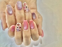 フリースタイル(Free Style)/☆ハートホロ&マグ春色アシメ☆